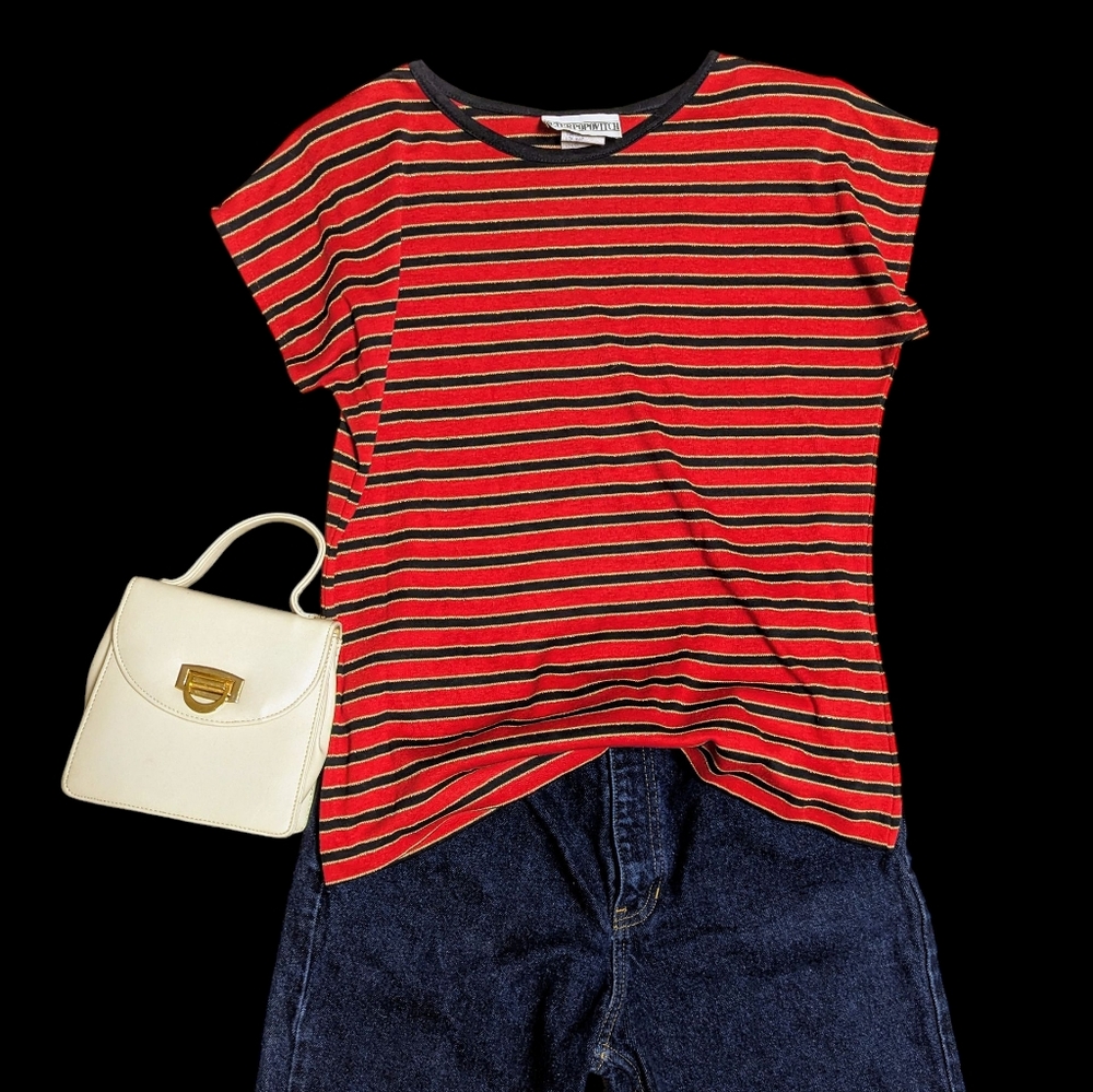 Vintage Stripe Tee Shirt - Picture 3 of 8